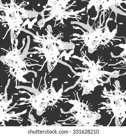 Colorful background with blots in vector