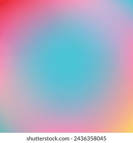 Ein bunter Hintergrund mit einem blauen Kreis in der Mitte. Der Kreis ist von einem Farbverlauf umgeben, der ein Gefühl von Bewegung und Tiefe erzeugt. Die Szene ist lebendig und energisch