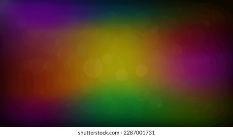 colorful background with blurred light reflections of water spots
