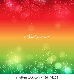 colorful background with bokeh design