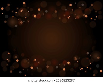 Colorful background in Bokeh style. Background texture abstract glitter and elegant for the holiday. Sparkling magic particles. Magic concept. Vector