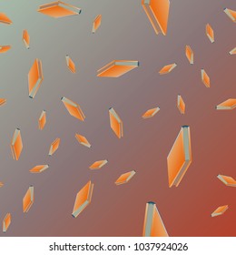 Colorful background with book pattern. Background wallpaper. Vintage cute seamless backdrop with books