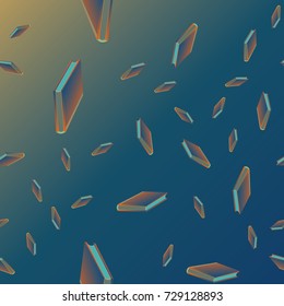 Colorful background with book pattern. Background wallpaper. Vintage cute seamless backdrop with books