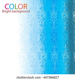 Colorful background with brush strokes of a dry brush . Abstract illustration. A template for the design. Smear the paint. Expressive strip .