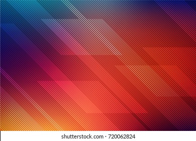 Colorful background for business brochure with particles motion illustration.