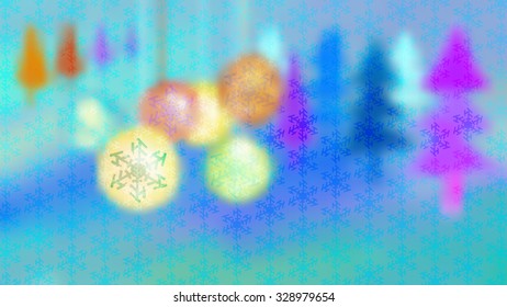 Colorful Background for christmas with snowflake pattern