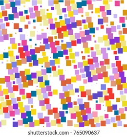 Colorful background from circles and ovals