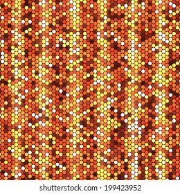 Colorful background of circles. Vector illustration