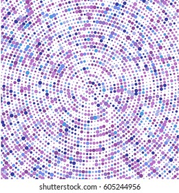 Colorful background of colored circles