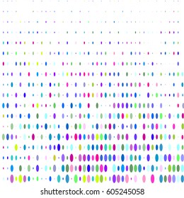 Colorful background of colored circles