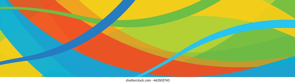 Colorful background with copy space - web banner