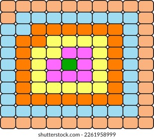 colorful background, cubes game for kindergarten, playgroup games, logic game concentration