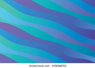 Colorful background with curved gradient lines. Pattern design for banner, poster, flyer, card, cover, brochure