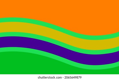 colorful background with curved lines for design and template