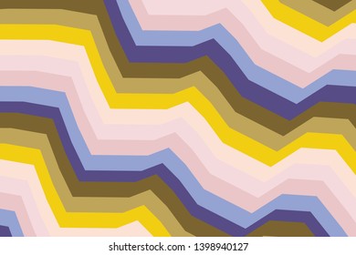 Colorful background with curved lines. Pattern design for banner, poster, flyer, card, cover, brochure