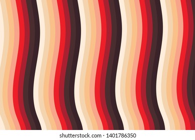 Colorful background with curved lines. Pattern design for banner, poster, flyer, card, cover, brochure