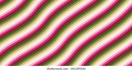 Colorful background with curved lines. Pattern design for banner, poster, flyer, card, cover, brochure