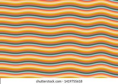Colorful background with curved lines. Pattern design for banner, poster, flyer, card, cover, brochure