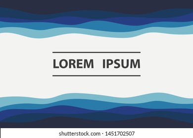 Colorful background with curved lines. Pattern design for banner, poster, flyer, card, cover, brochure