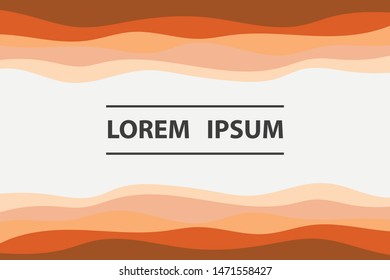 Colorful background with curved lines. Pattern design for banner, poster, flyer, card, cover, brochure
