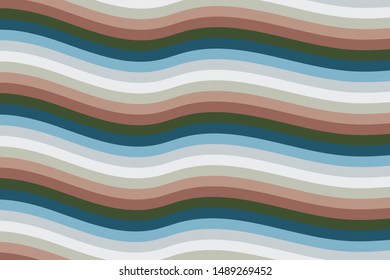 Colorful background with curved lines. Pattern design for banner, poster, flyer, card, cover, brochure