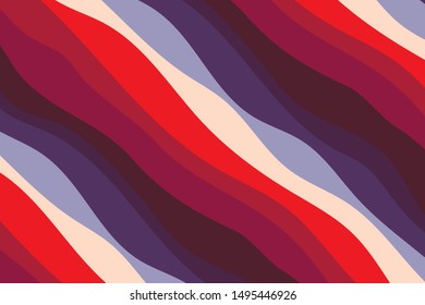 Colorful background with curved lines. Pattern design for banner, poster, flyer, card, cover, brochure