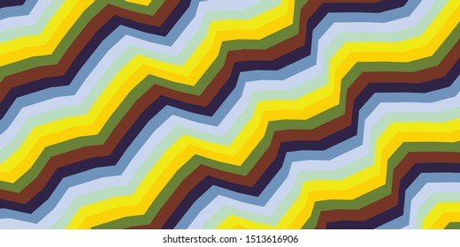Colorful background with curved lines. Pattern design for banner, poster, flyer, card, cover, brochure