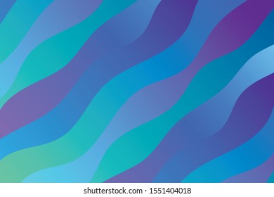 Colorful background with curved lines. Pattern design for banner, poster, flyer, card, cover, brochure
