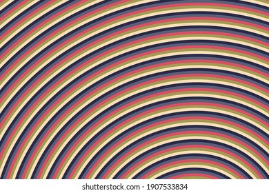Colorful background with curved lines. Pattern design for banner, poster, flyer, card, cover, brochure