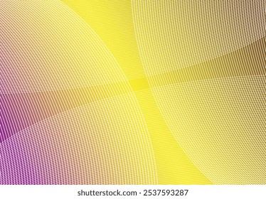 Colorful background with curved lines that are close together