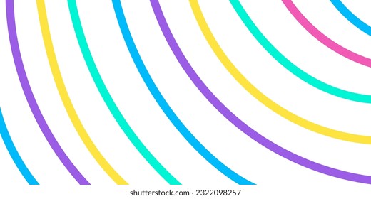 Colorful background in cute pastel line pattern. Vector illustration