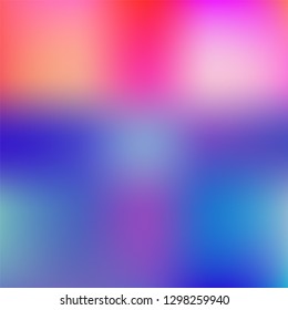 Colorful Background. Defocused Blue and Red Color Blurred Backdrop.