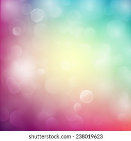 Colorful background with defocused lights - eps10