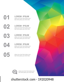 Colorful background for design 