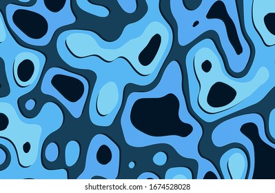 
Colorful background for design, paper crop effect, volumetric application with a predominance of gray, blue and black shades.