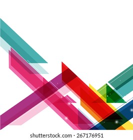 Colorful background with designed elegant abstraction. vector web design template 