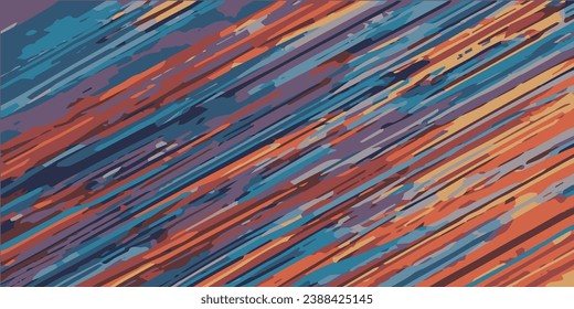 Colorful background. Diagonal spots of different colors. Multi-colored diagonal stripes. Vector illustration