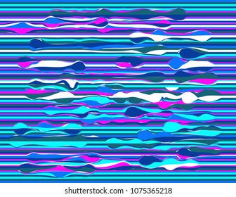 Colorful background distortion