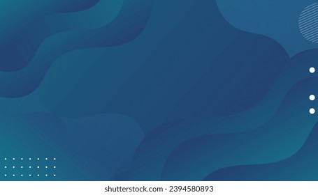 Colorful background . Dynamic style banner design from fruit concept. Blue elements with fluid gradient.