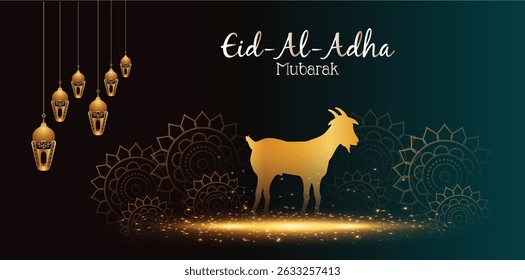 Colorful Background Eid Al Adha Mubarak Beautiful banner