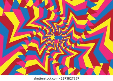 Colorful background and eye-catching and warm