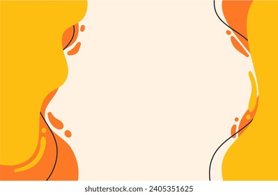 Fondo colorido de estilo plano. Resumen del patrón colorido de caída de agua. Estilo de textura memphis. Ilustración vectorial.