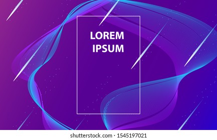 Colorful background Fluid and Geometry Shape Elements. Eps10 Vector.