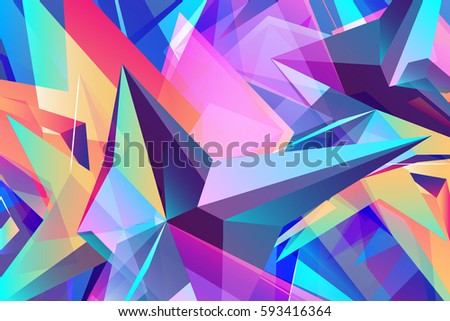 Colorful background,  geometric rumpled triangular low poly origami style gradient illustration graphic background. Vector polygonal design for your business.