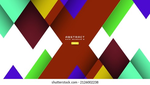 colorful background with geometric shapes and scratch effects