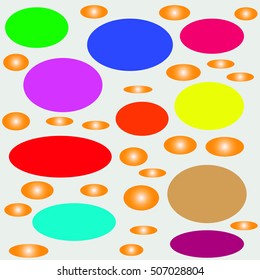 Colorful background of geometric shapes. Geometric shapes such as lipsy different sizes in length and width.