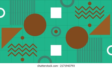 geometría de fondo colorida adecuada para banners