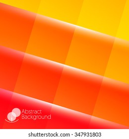 Colorful background with glowing lights and shadows. Vector illustration.