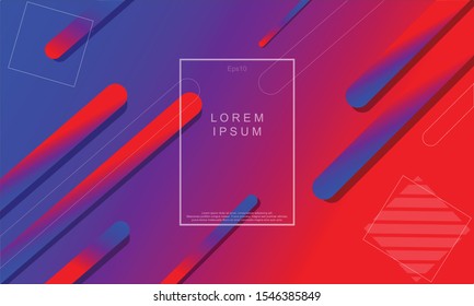 Colorful background with gradient color. Eps 10