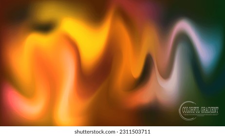 Colorful background. Gradient wave, blur. A template for the title page of a book, brochure or booklet. Background layout for web design, social network, interior and creative ideas